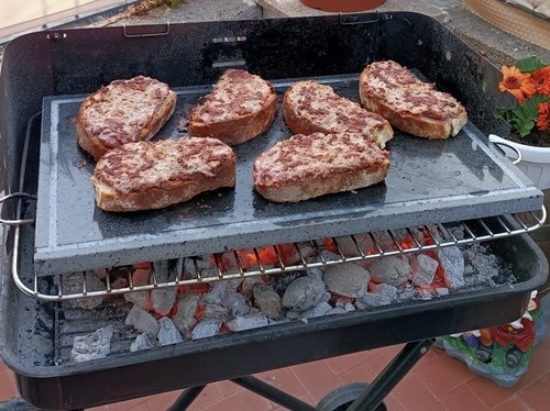 Piastra lavica bbq - lavica,